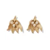 New The Met Store The Met Cloisters Garden Fava Bean Stud Earrings