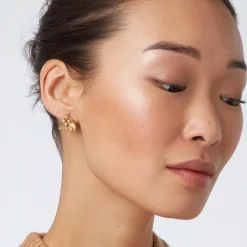 New The Met Store The Met Cloisters Garden Fava Bean Stud Earrings