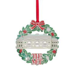 Online The Met Store The Met Facade Wreath Ornament