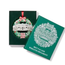 Online The Met Store The Met Facade Wreath Ornament