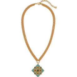 The Met Store Tibetan Mandala Pendant Necklace