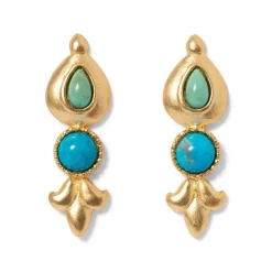 Sale The Met Store Tibetan Turquoise Drop Earrings