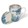 Best The Met Store Van Gogh Irises Covered Mug with Tea Infuser