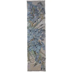 Sale The Met Store Van Gogh Irises Wool-Blend Shawl