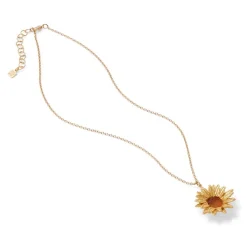 New The Met Store Van Gogh Sunflower Pendant Necklace