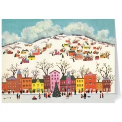 Clearance The Met Store Virginia Dehn: Village Scene Holiday Cards