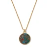 Outlet The Met Store William Morris Blackthorn Enamel Pendant Necklace