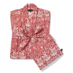 Outlet The Met Store William Morris Brother Rabbit Unisex Cotton Robe