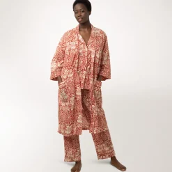 Outlet The Met Store William Morris Brother Rabbit Unisex Cotton Robe