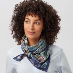 Sale The Met Store William Morris Peacock and Dragon Square Silk Scarf