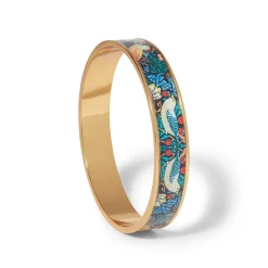 Online The Met Store William Morris Strawberry Thief Enamel Bangle