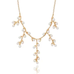 Outlet The Met Store Willow Catkins Pearl Bib Necklace