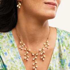 Clearance The Met Store Willow Catkins Pearl Drop Earrings